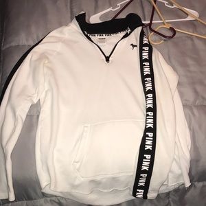 Lightweight quarter zip from PINK.